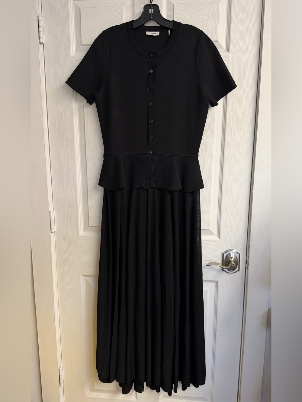 Judith Peplum Knit Maxi Dress - Picture 6 of 8